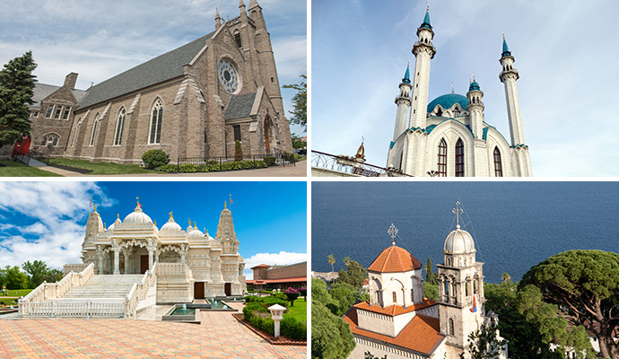 Restoration for diverse places of worship