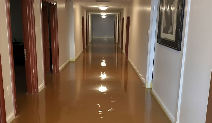 Hotel water damage