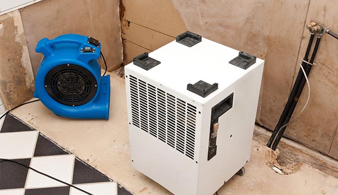 Industrial dehumidifier and air mover