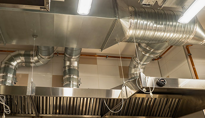 Neat and clean air duct