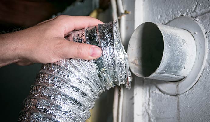 Dryer vent cleaning service