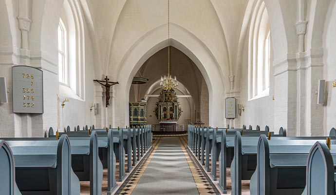 Religious facility church interior