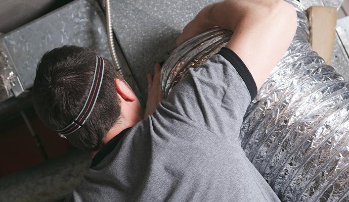 Duct smoke and odor cleaning service