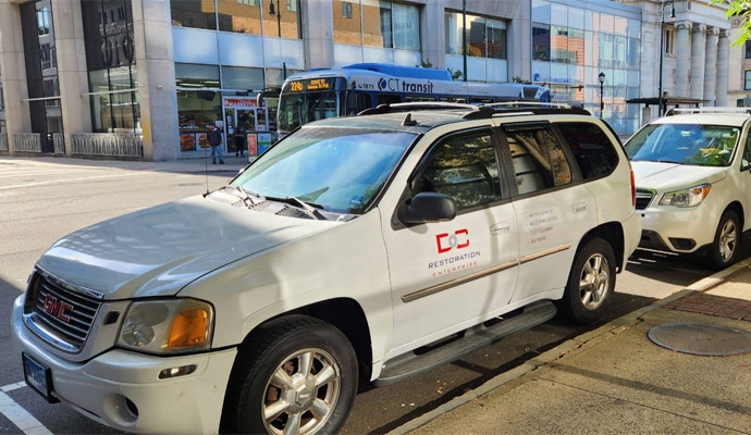 DC Restoration Enterprise service vehicle