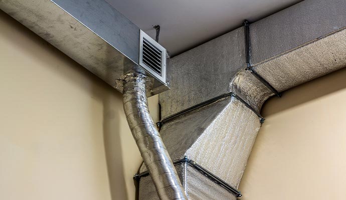 Installed duct system