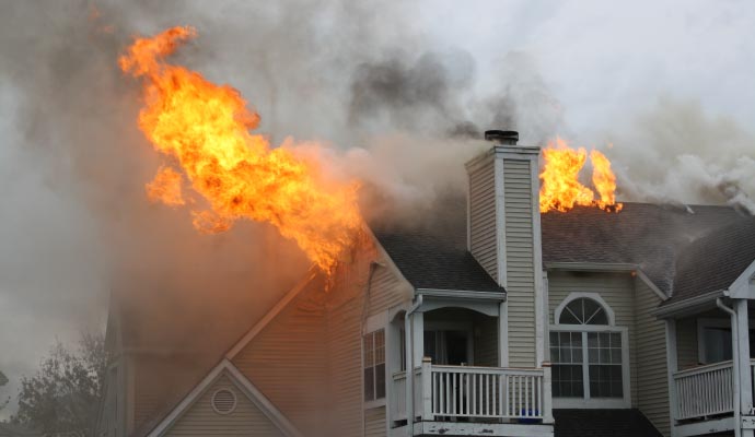 Residential Fire Restoration in Norwalk & New Haven