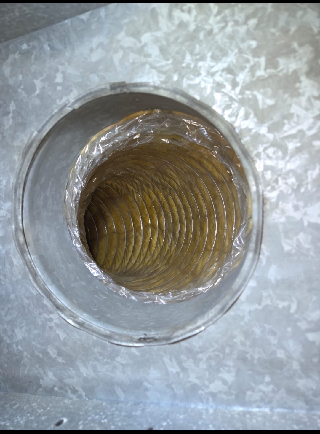 this photo shows the improvement in the cleaning and decontamination on this building