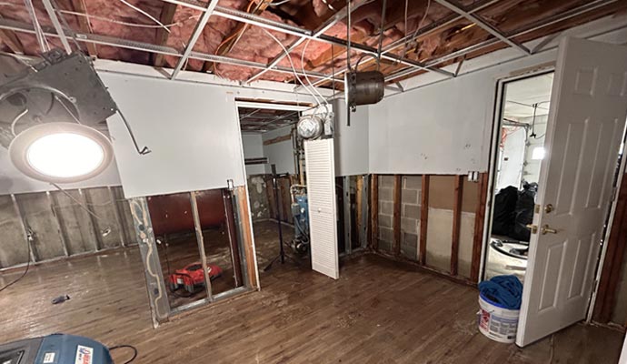 Air duct cleaning project in Shelton, CT