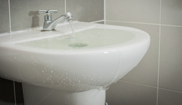 Bathroom Sink Overflow Cleanup in Norwalk and New Haven